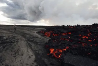 VolcÃ¡n Holuhraun. Islandia