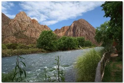 פאזל של Valle Grande. Mendoza. Argentina