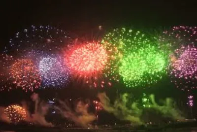 Fireworks in Japan