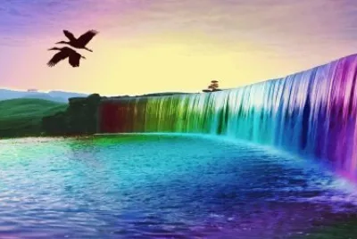 פאזל של waterfall