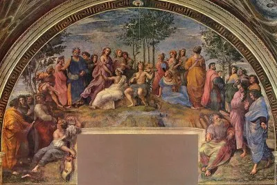 El Parnaso. Rafael Sanzio
