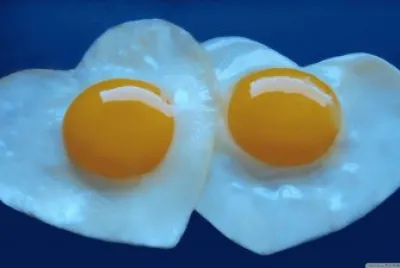 eggs heart