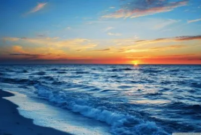 ocean sunset