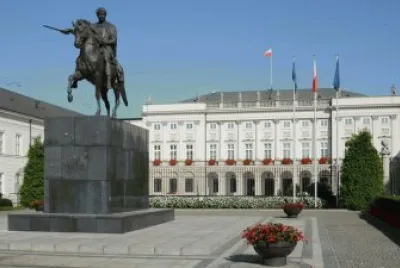 Palacio Presidencial. Varsovia. Polonia