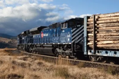 Closeup of MRL 4406 on the Night Gas at Evaro Hill