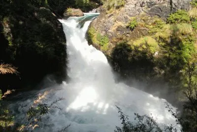 Cascada de los Alerces. RÃ­o Negro. Argentina jigsaw puzzle