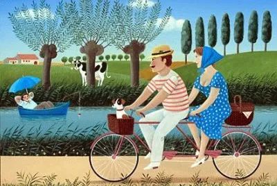 A day in the Country by Jean Pierre Lorand