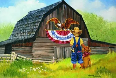 A Barn by Sandy Rusinko