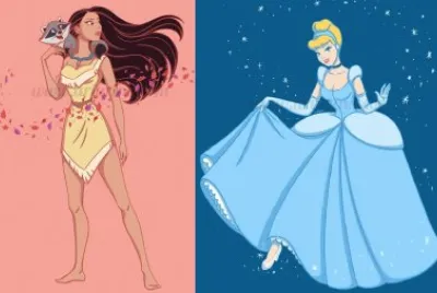 Pocahontas Cinderella jigsaw puzzle