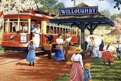 פאזל של Tram ride by John Sloane