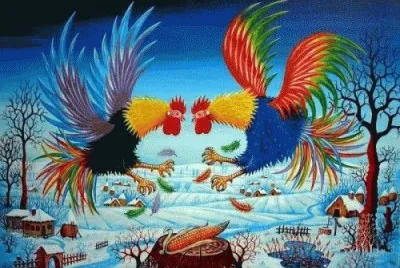 Fighting Cocks