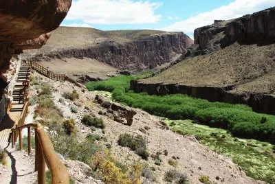CaÃ±adÃ³n del RÃ­o Pinturas. Patagonia Argentina