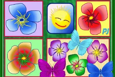 Flowers with a Sunny Smile jigsaw puzzle