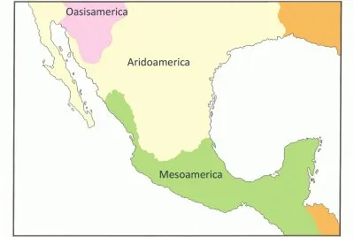 Mesoamerica, Aridoamerica y Oasisamerica