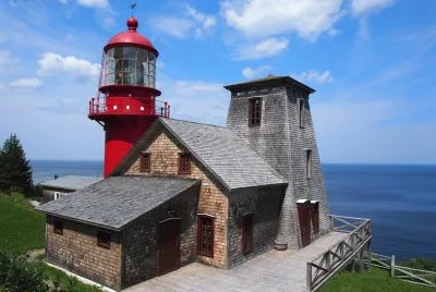 lighthouse in Cap-des-Rosiers