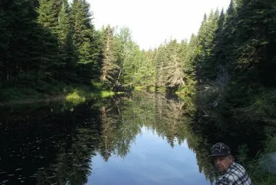 Dawn at favourite fishing hole jigsaw puzzle
