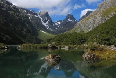 Lago McKenzie. Nueva Zelanda