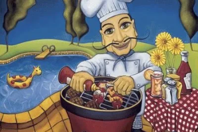 BBQ chef by Will Rafuse