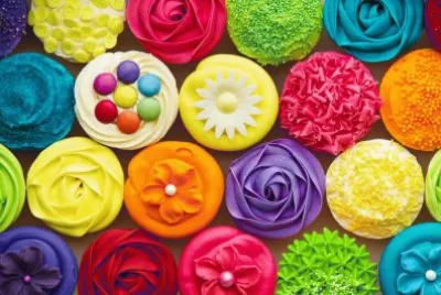 Cupcakes De Colores