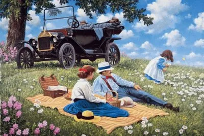 Picknick by John Sloane