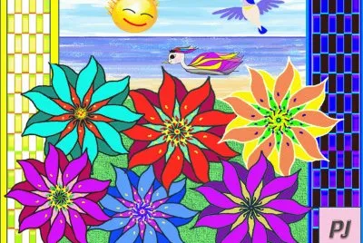 Flowering Beach