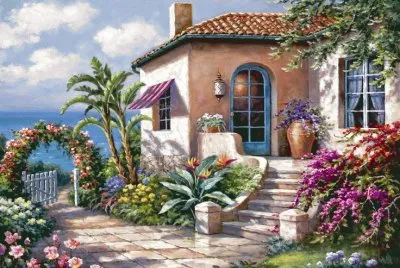 Coastal Cottage view
