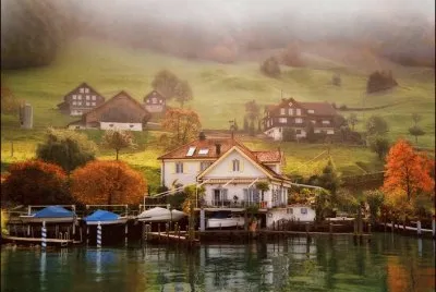 village jigsaw puzzle