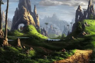 Mundo-de-fantasia jigsaw puzzle