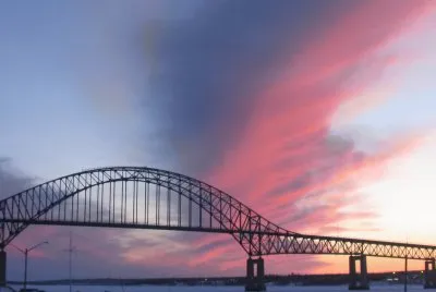 A really pink sunset