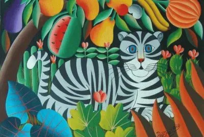 Haitian art by Pierre Maxo