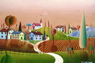 Escena jigsaw puzzle