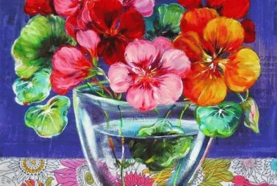 Vases with Flowers