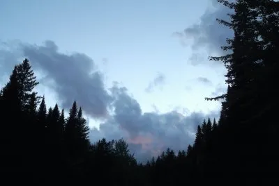 Nope!  Clearing up!