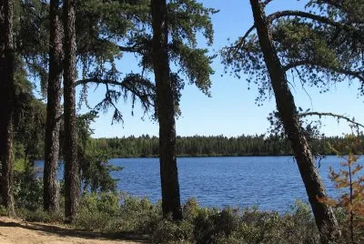 Other end of the lake