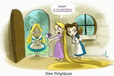 Alice Rapunzel Belle