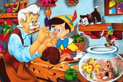 פאזל של pinocchio