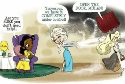 Tiana Elsa Aurora