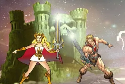 He-Man e She-Ra jigsaw puzzle