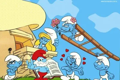 Os Smurfs jigsaw puzzle