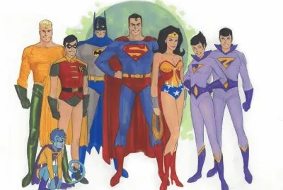 Os Super Amigos jigsaw puzzle