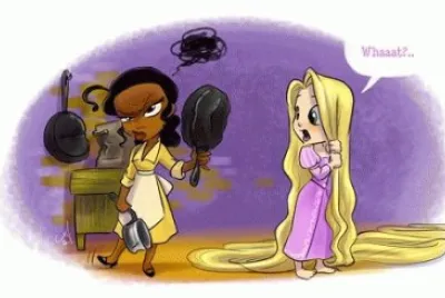 Tiana Rapunzel