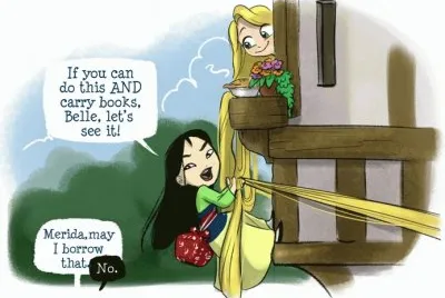 Mulan Rapunzel