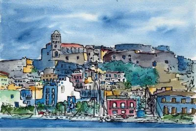 Ibiza, un cuadro.