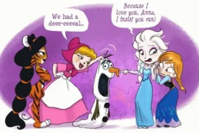 Jasmine Cinderella Elsa Anna