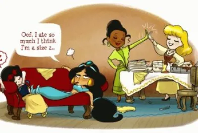 SnowWhite Jasmine Tiana Cinderella