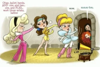 Aurora Belle Cinderella Merida Mulan