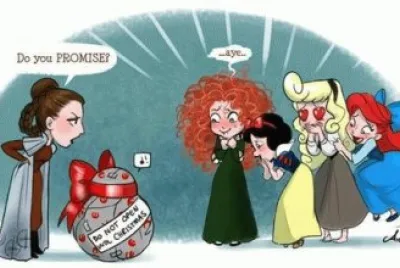 Leia Merida SnowWhite Aurora Ariel