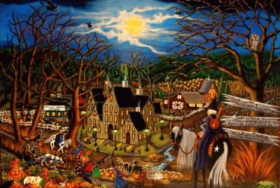 Halloween Village 2015