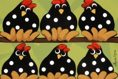 Chickens by Annie Lane