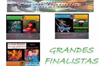 FINALISTAS DEL DESAFIO INDIA